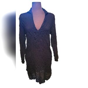 Chic Black Swim Coverup by American Colors Alex Lehr